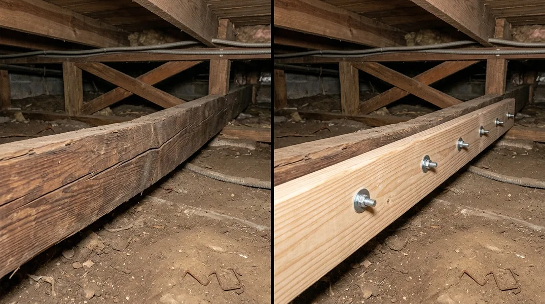 Sagging Floors in Old Knoxville Homes: Causes, Fixes and Real Costs